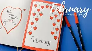 2021 February Bullet Journal Setup | Plan With Me