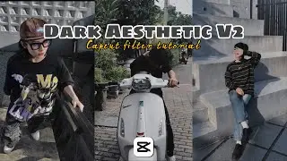 Filter capcut aesthetic || Dark aesthetic filter terbaru
