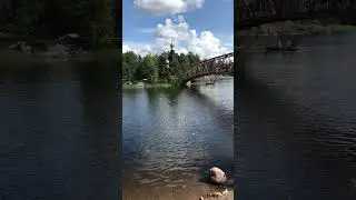 Храм Андрея Первозванного на реке Вуокса.