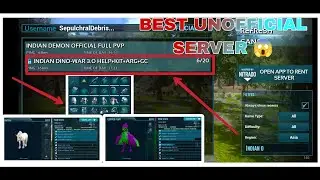 Ark survival mobile best admin help unofficial server|| @DodoRex-YT subscribe this channel