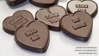 EASY FAST Heart Shaped Chocolates Tutorial