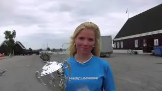 Monika Mikkola (FIN) U19 Female European Laser Radial Champion 2014
