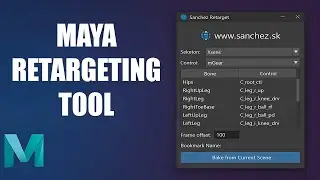 Maya Retargeting Tool – Custom Mocap to Custom Rig