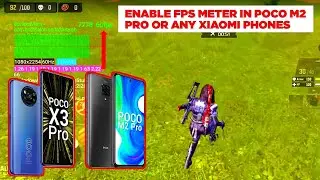 HOW TO ENABLE FPS METER IN POCO M2 PRO | POCOM2PRO FPS TEST | HOW TO ENABLE FPS METER IN POCO X3 PRO