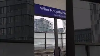 From Bratislava to Vienna by train 🇸🇰🇦🇹
