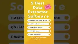 Best Software for data extracting