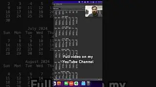 Java program to generate a calendar 
