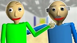 I MET BALDI'S GRANDFATHER! | New Baldis Basics Mod