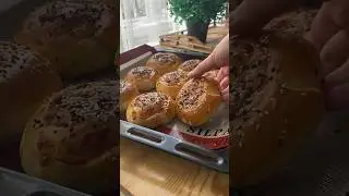 PEYNİRLİ RULO POĞAÇA | YUMUŞACIK MAYALI POĞAÇA TARİFİ | VlogEsra #yemek #asmr #poğaça #tarif