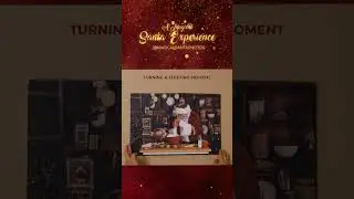 Magical Santa Photos: Heirloom Album - Now Booking Nov 19, 2023 in Raleigh Wake Forest NC #shorts