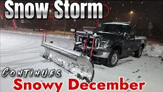 Another Snow Storm This Snowy December Continues One Snow Storm Right After Another