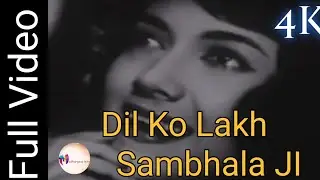 Dil Ko Lakh Sambhala Ji || Lata Mangeshkar || #viral #evergreenhits