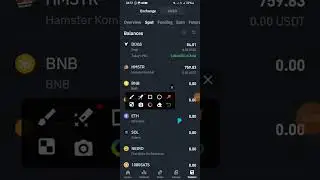 HAMSTER KOMBAT ACCOUNT IN BINANCE & WITHDRAW