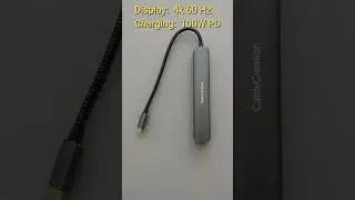 USB-C Hub (6-in-1) from CableCreation (CD0787) #usbchub #cablecreation #accessories