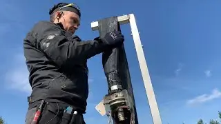 Furanflex. Монтаж дымохода. Гибкий дымоход.Разрушается кирпичный дымоход?Не проблема!Trubochist Alex