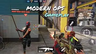 Intense MODERN OPS Action: Point, TDM, FFA | Gameplay 💥