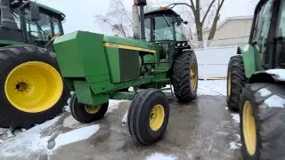 John Deere 4630 ZERO DEGREE Cold Start