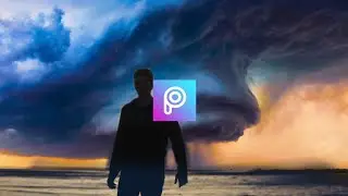 edit foto picsart ganti background keren extremely weather moody colour tone photo Piscart