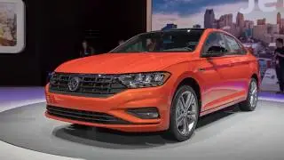 2019 Volkswagen Jetta Interior Exterior Walkaround - 2018 Detroit Auto Show
