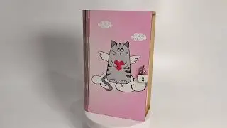Подарочная коробка из дерева Ангел
