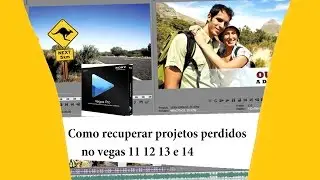 Como Recuperar Projeto no Vegas
