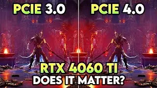 PCIe 3.0 vs 4.0 - Does it Matter on RTX 4060 Ti 8GB?
