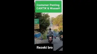 Dapat costumer penting, Cantik waaah..???