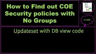 HRSD CoE Security Policy No Group Mapping