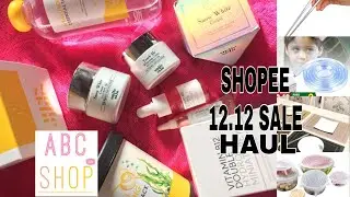Shopee 12.12 Big Christmas Sale + ABC Shop Korean Skin Care | #kaFamPangan