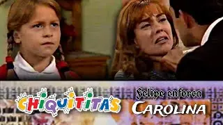 Chiquititas Brasil 1999 - Felipe enforca Carol