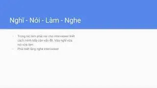 Trả lời phỏng vấn coding thế nào?