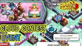 CLOUD CONTENT CHALLENGE IN CLASS OF CLANS | EASY WAY TO 3 STAR