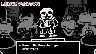 UNDERTALE, BUT SANS IS STRONGER THAN YOU!?!? (1 HOUR VERSION)