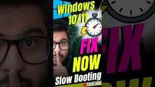 How to Fix Slow Booting in Windows 10/11 | Boost Startup Speed 2025
