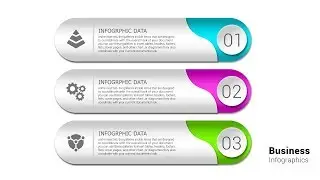Business Infographics Banners Templates Photoshop Tutorials
