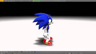 Sonic Idle Animation and Shaders Test
