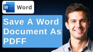 How To Save A Word Document As PDF In Microsoft Word (DOC To PDF) [2025 Guide]