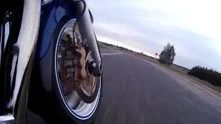 Suzuki GSX1400 - камера на дуге