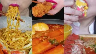 ASMR MUKBANG COMPILATION - 66