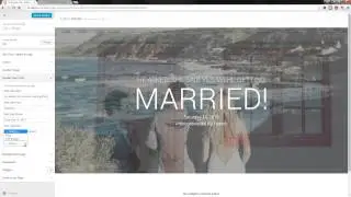 Using the Customizer - Lily WordPress Wedding Theme