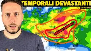 Devastating thunderstorms in the North (especially the East) and risk of tornadoes | Here's where...