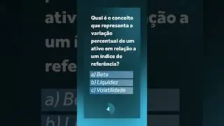 Qual o conceito que representa a variação percentual de um ativo...?