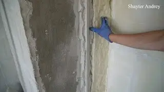 How we plaster difficult areas, corners, columns, wall ends, niches!