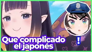 [Hololive] Ina se olvida del japonés en Oozora Police【Sub Español】