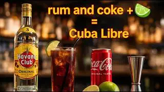 👉 Rum & Cola Like in a Bar: The Secret of Cuba Libre 🍹