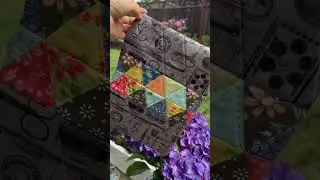 A Quilted Tablet Pouch/iPad Pouch