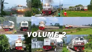 DOKUMENTASI KERETA API INDONESIA VOL.  2   Indonesia Railway Documentary Video Vol. 2