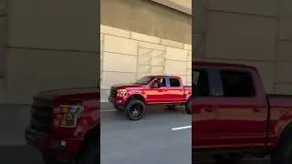 2015 F150 on 6” Rough Country Lift Kit on 37s and 24x12