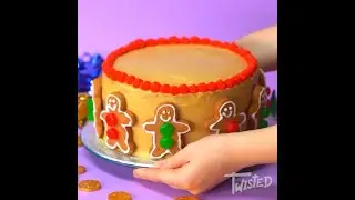Christmas Gingerbread Cake