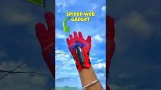 We Got Spider Web Gadget #shorts #spiderman #kids